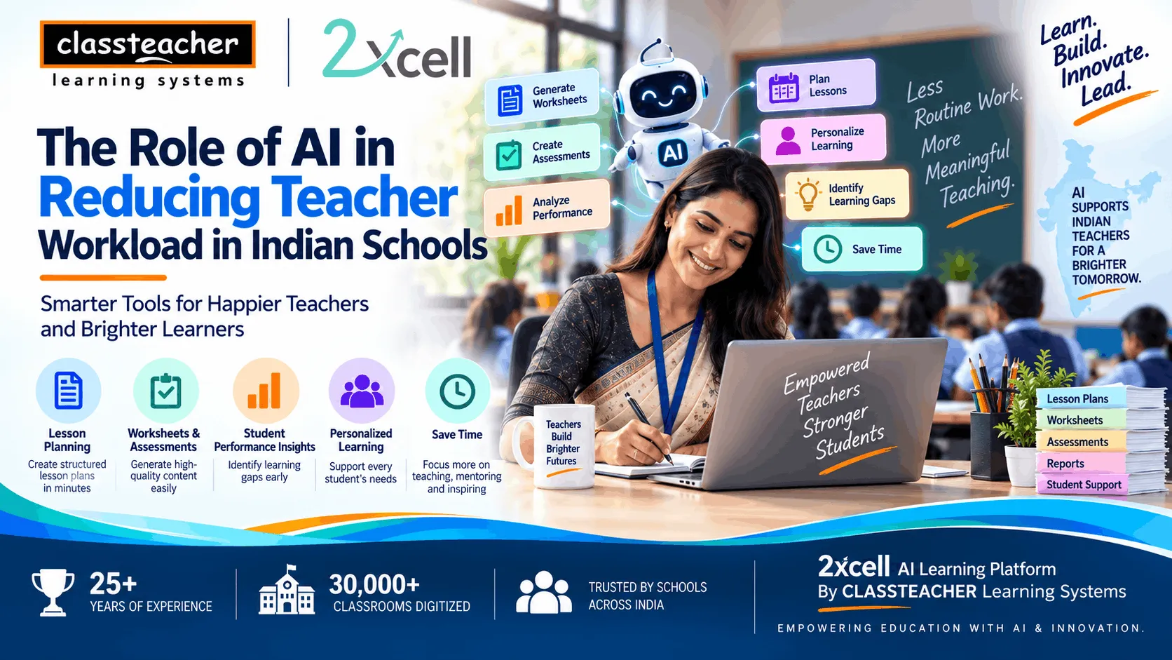 The Role of AI in Reducing Teacher Workload in Indian Schools